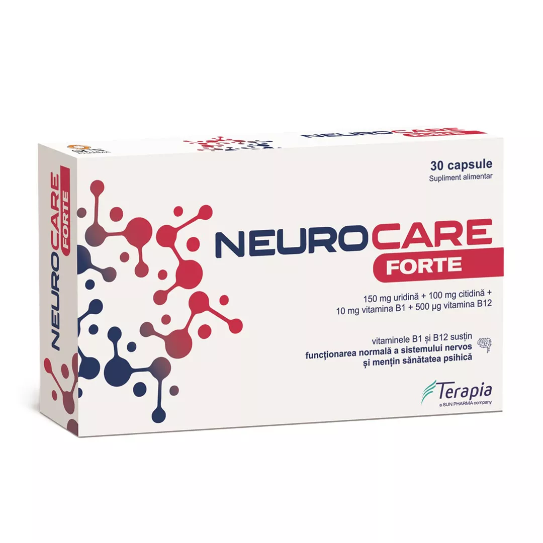 NeuroCare Forte, 30 capsule, Terapia, [],farmaciabajan.ro