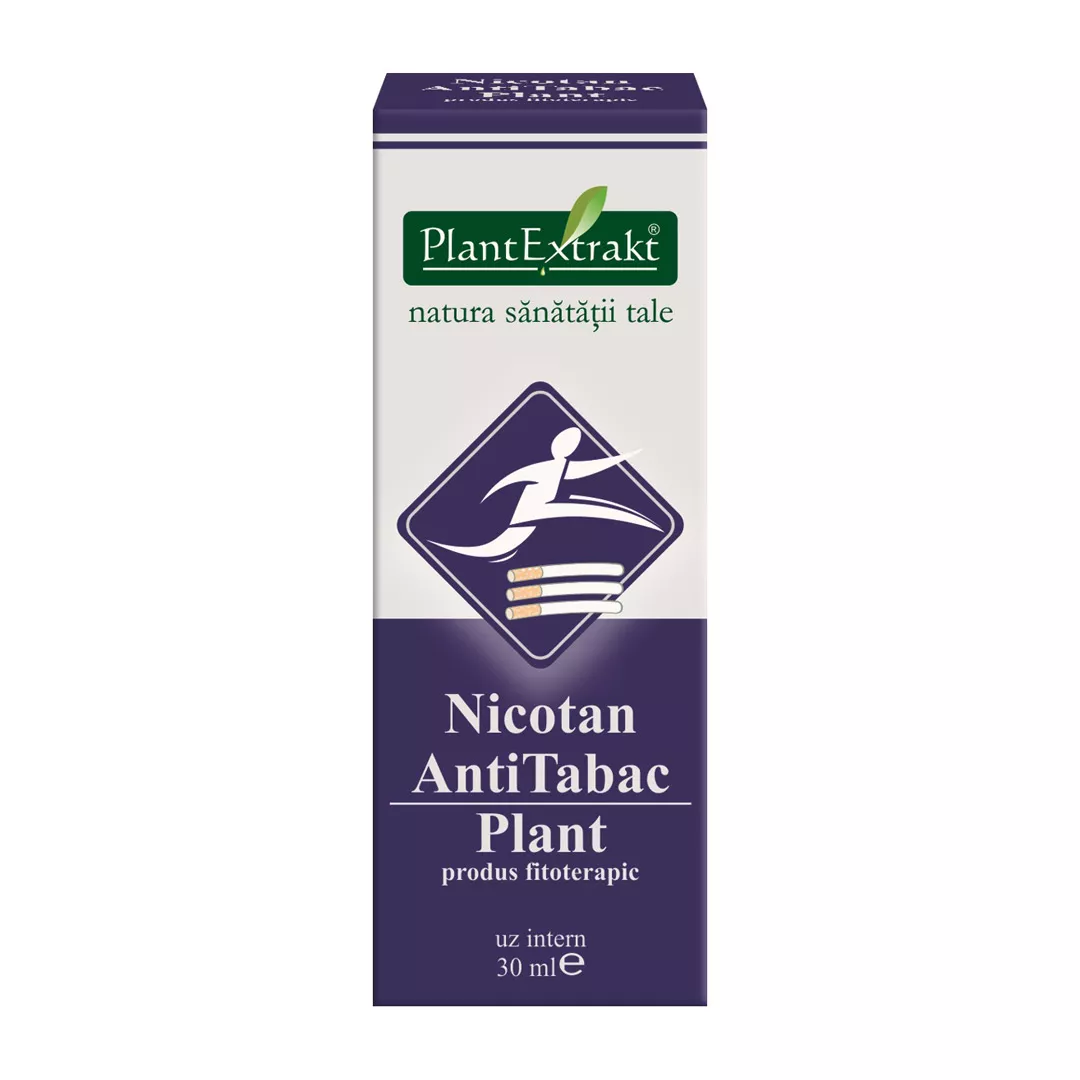 Nicotan solutie, 30 ml, Plant Extrakt, [],https:farmaciabajan.ro