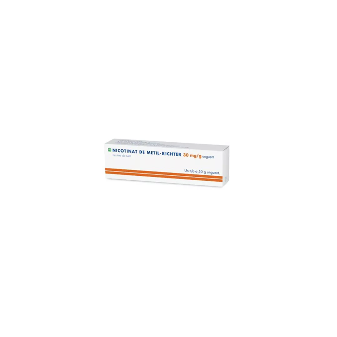 Unguent cu nicotinat de metil, 50 g, Gedeon Richter, [],farmaciabajan.ro