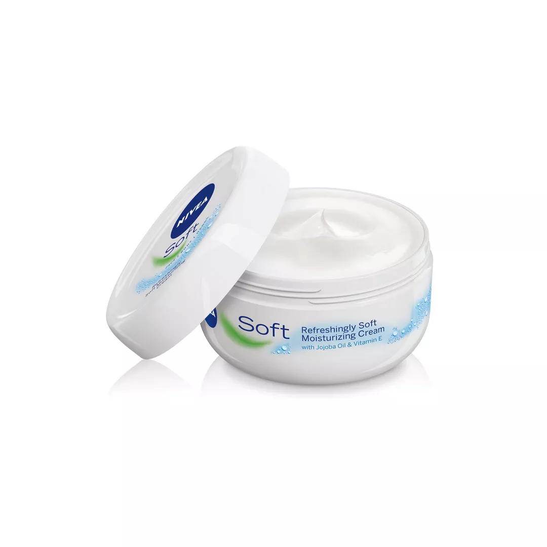 Crema de corp Nivea Soft, 200 ml, [],farmaciabajan.ro
