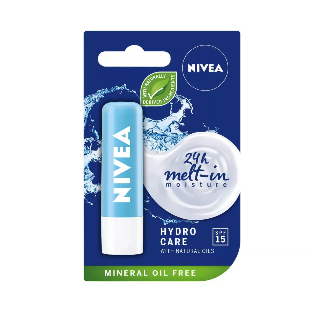 Nivea Lip Care Hydro Care, 4.8 g, [],farmaciabajan.ro