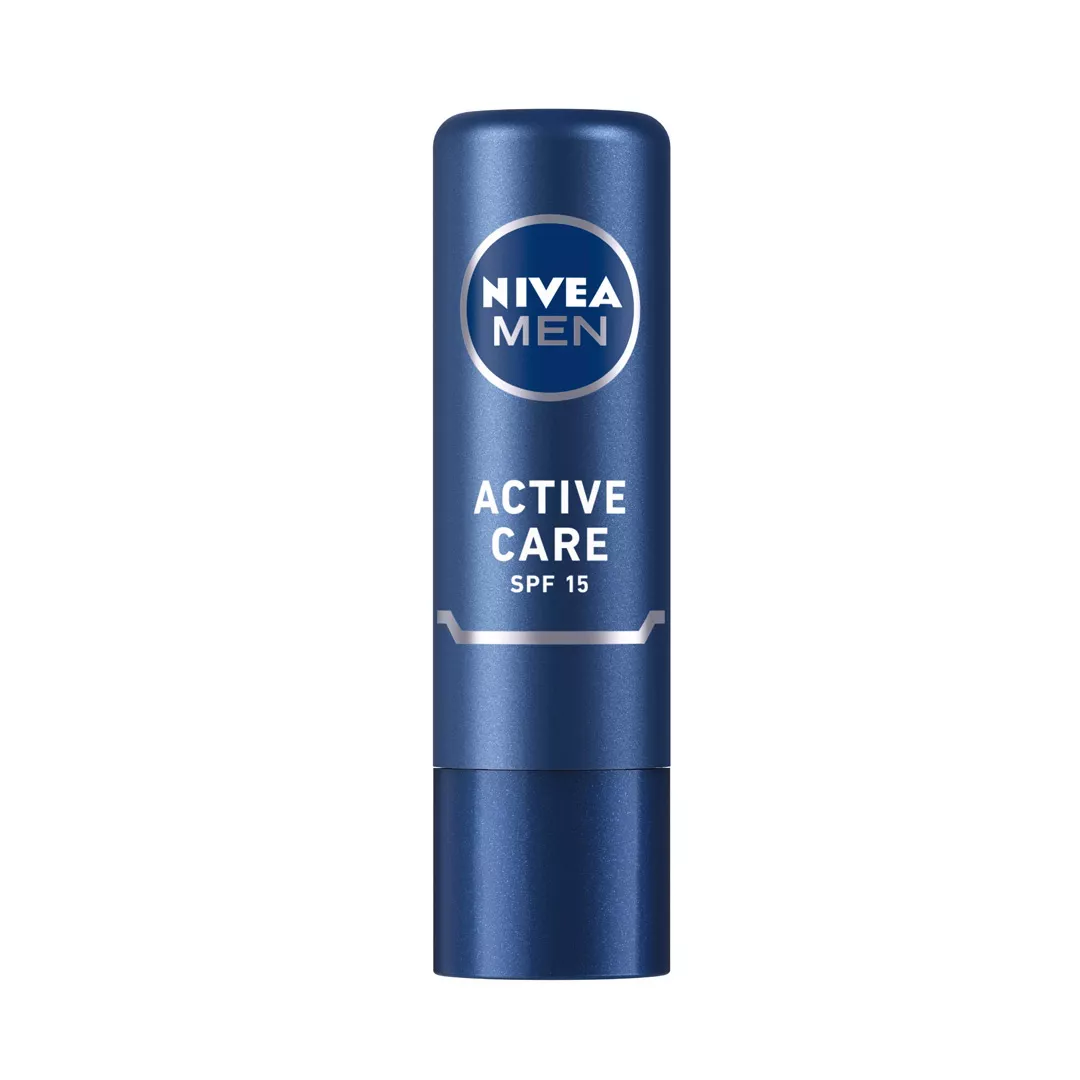 Nivea lip care Men Activ, SPF 15, [],farmaciabajan.ro