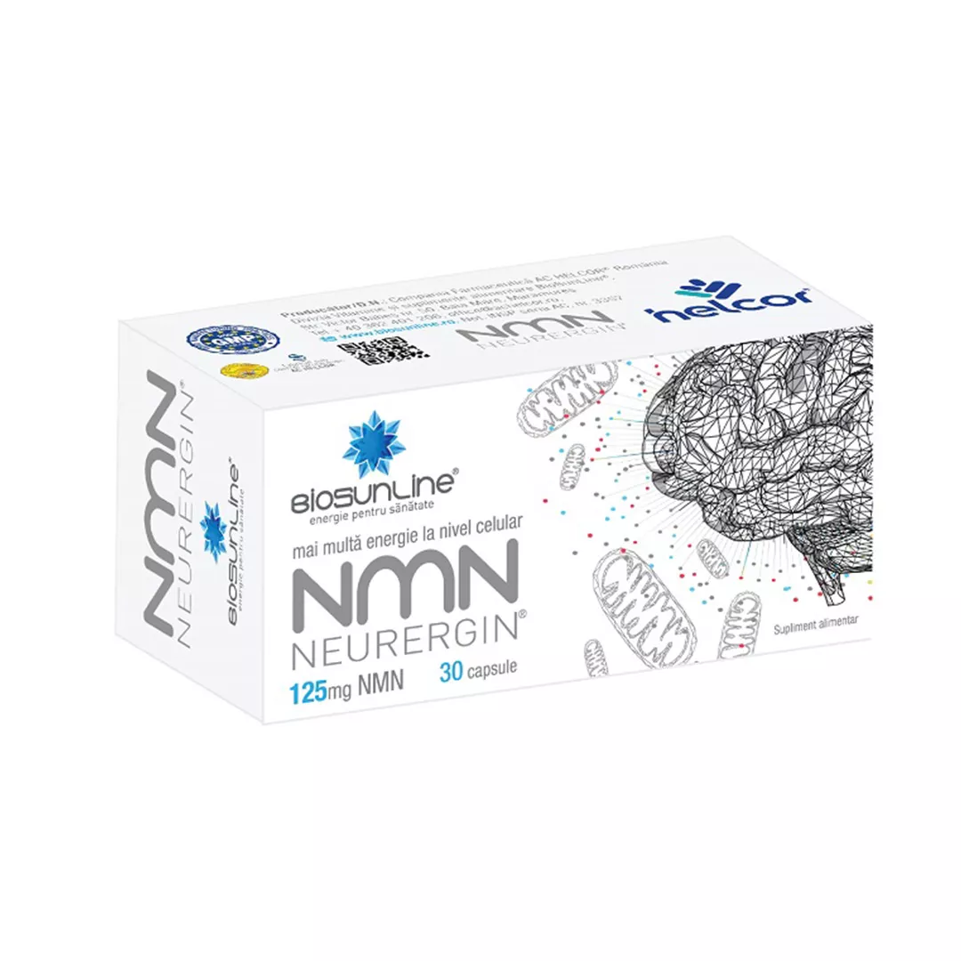 NMN Neuregin, 30 capsule, Helcor, [],farmaciabajan.ro