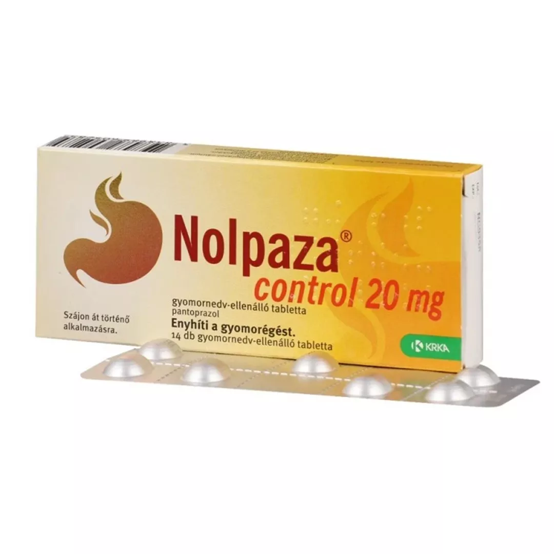 Nolpaza Control, 20 mg, 14 comprimate gastrorezistente, Krka, [],farmaciabajan.ro