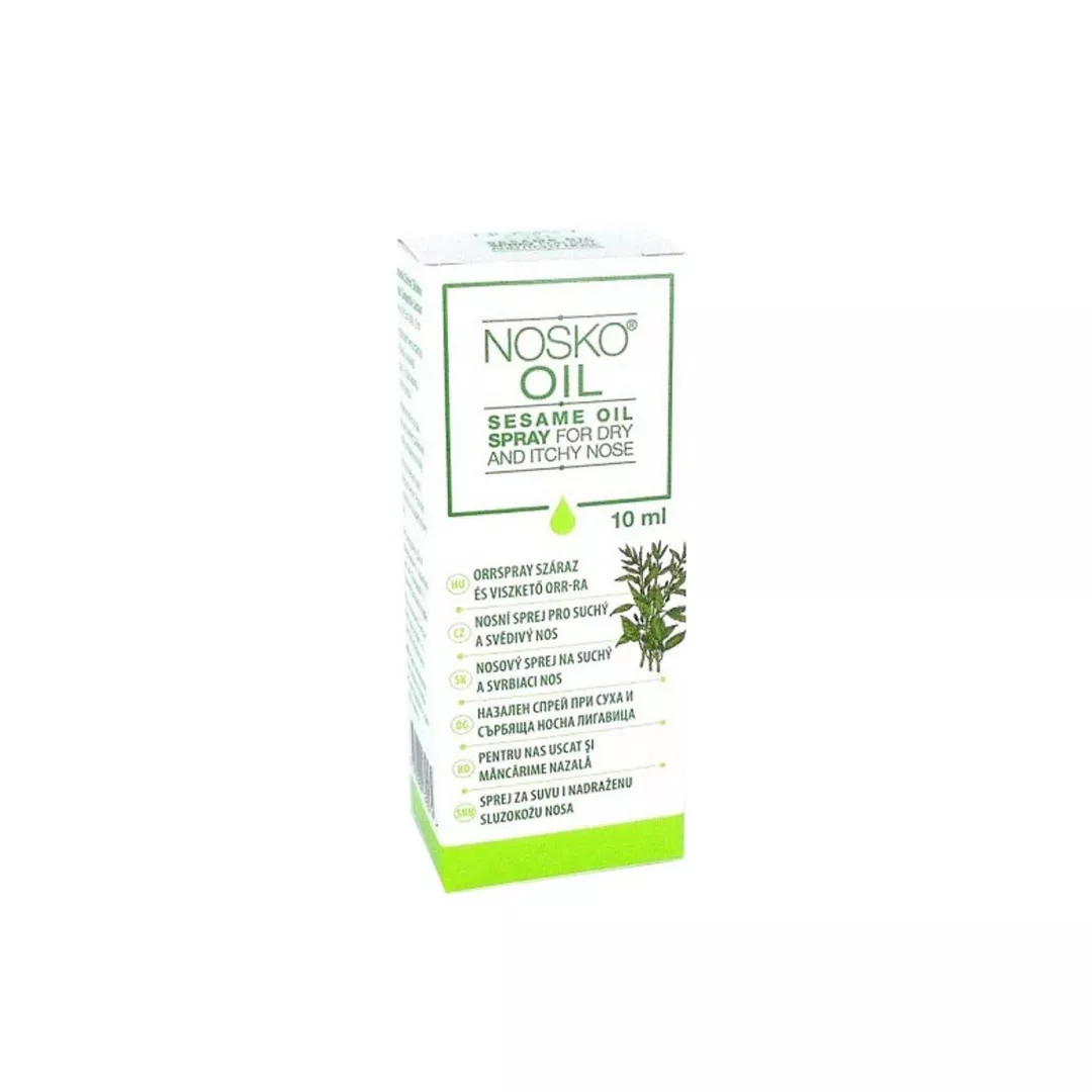 Ulei pentru uscaciunea nazala si mancarimi, 10 ml, Nosko Oil, [],farmaciabajan.ro