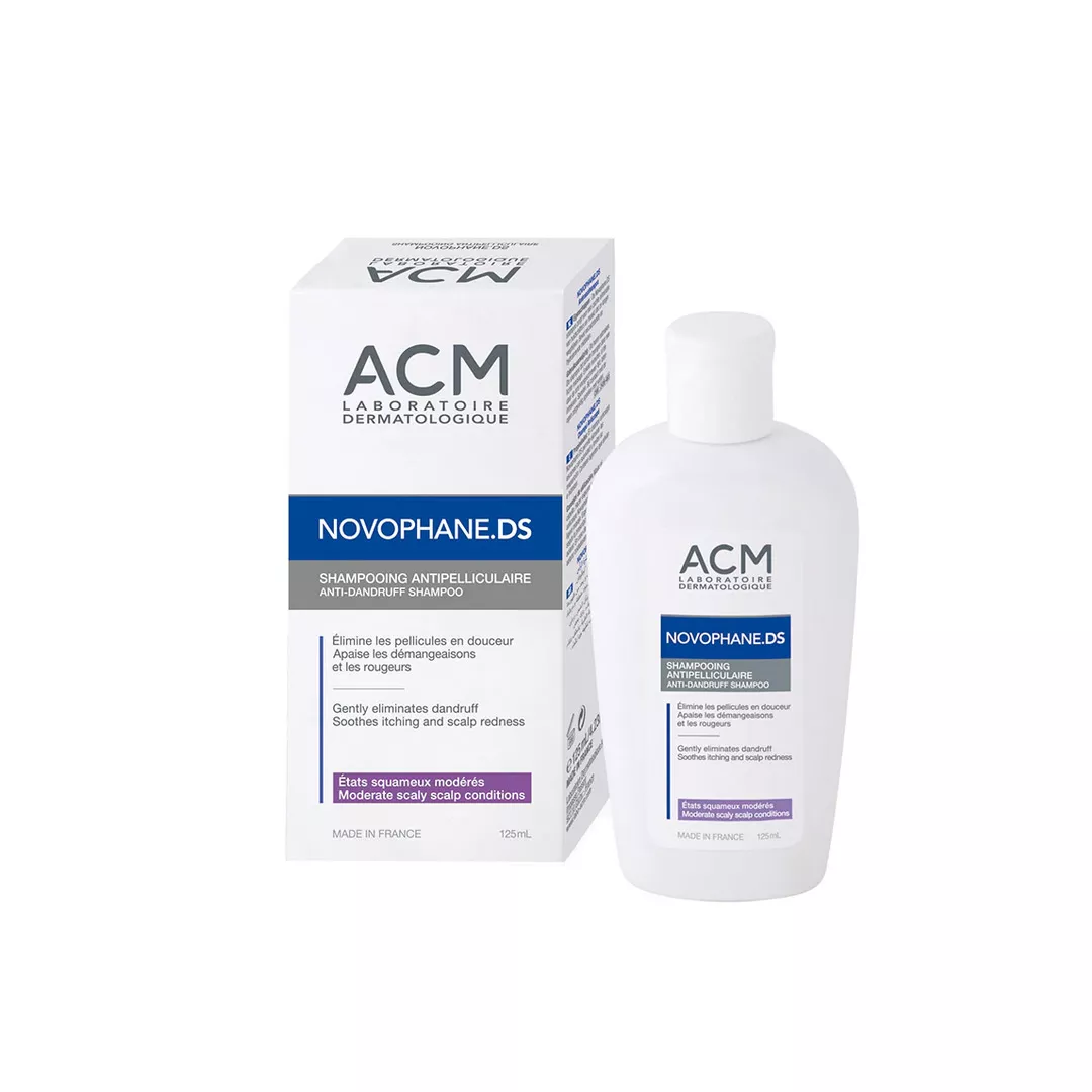 Sampon anti-matreata ACM Novophane DS impotriva descuamarii moderate a scalpului, 125 ml, [],https:farmaciabajan.ro
