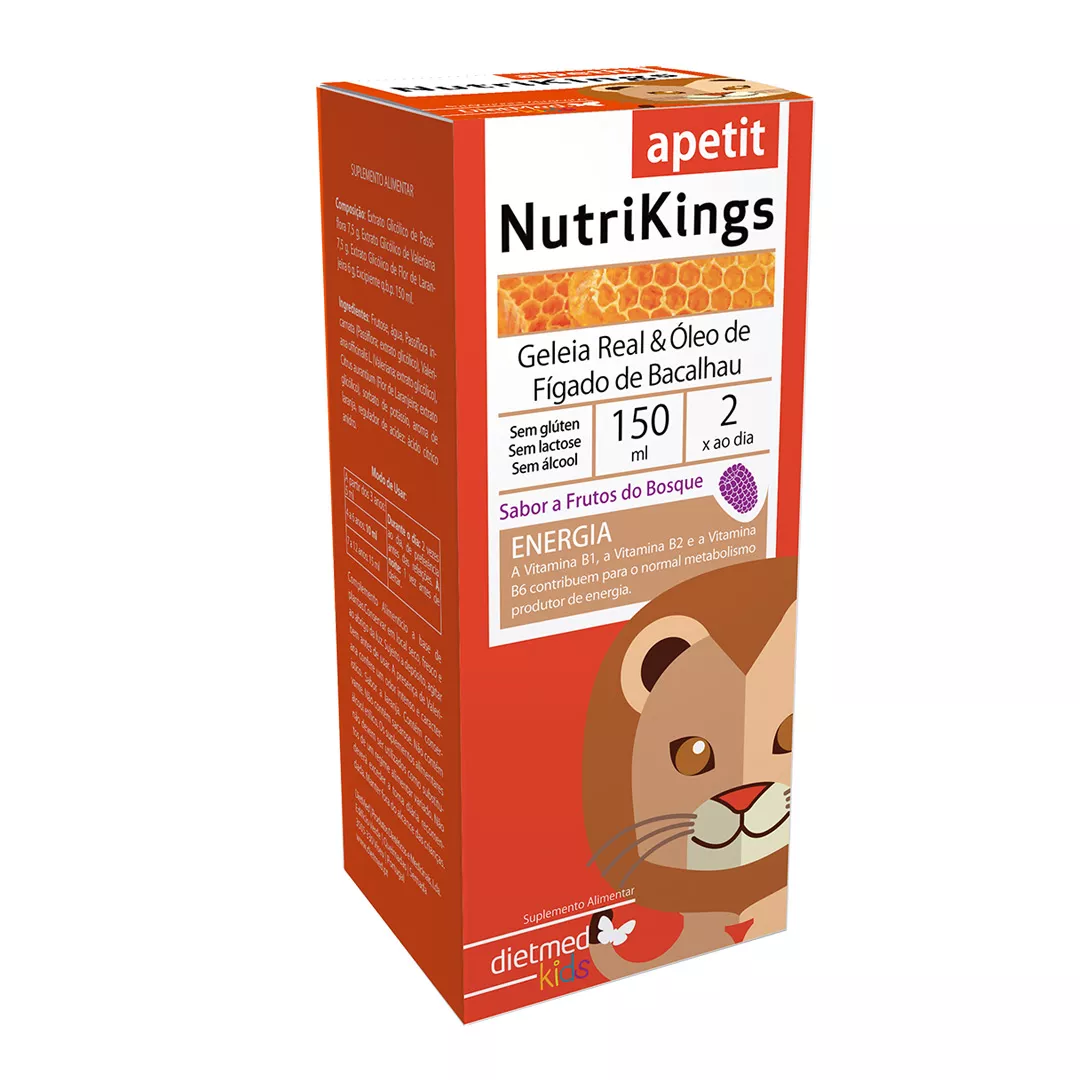 Nutrikings Apetit (copii), suspensie orala, 150 ml, Dietmed, [],farmaciabajan.ro