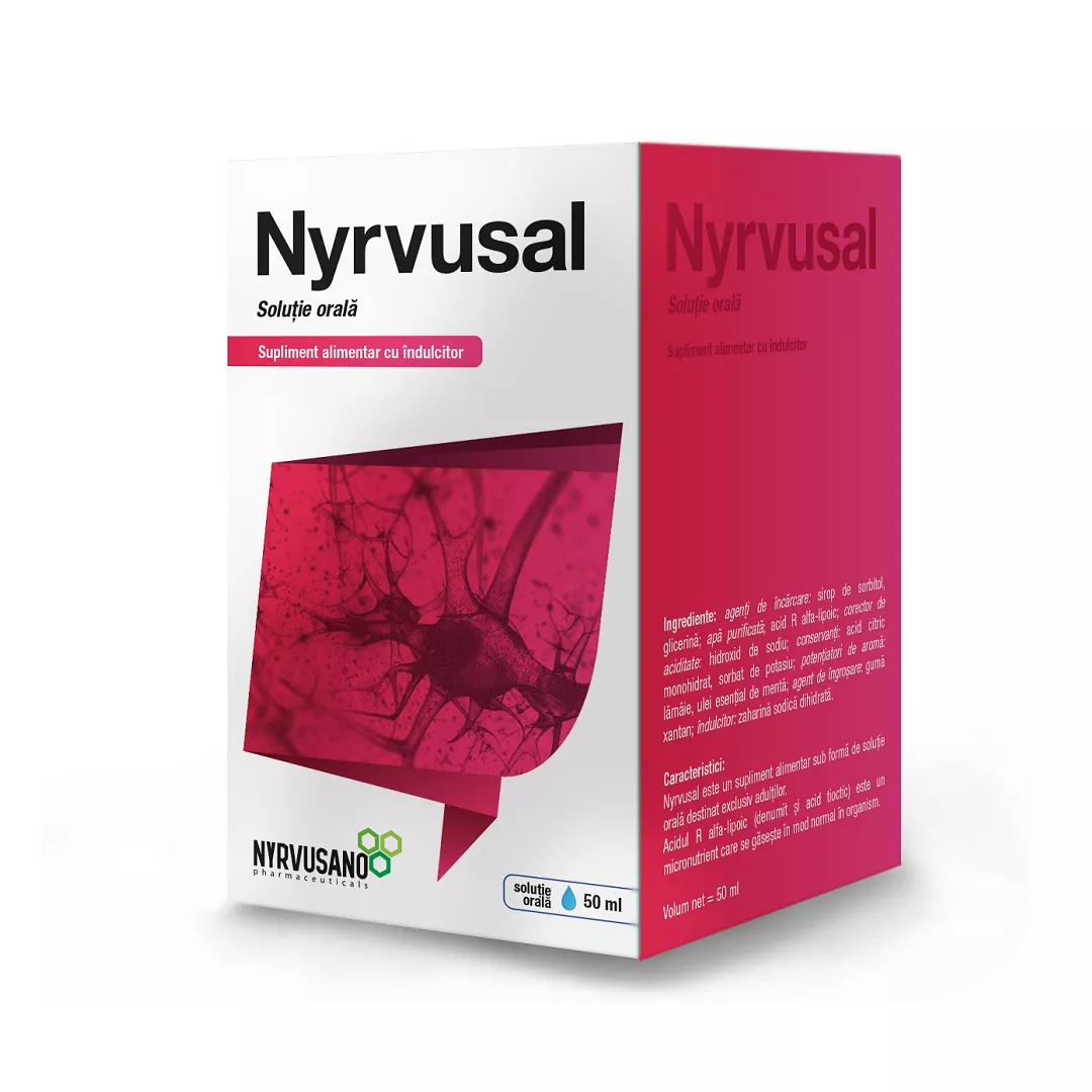 Nyrvusal solutie orala, 50 ml, Nyrvusal, [],farmaciabajan.ro