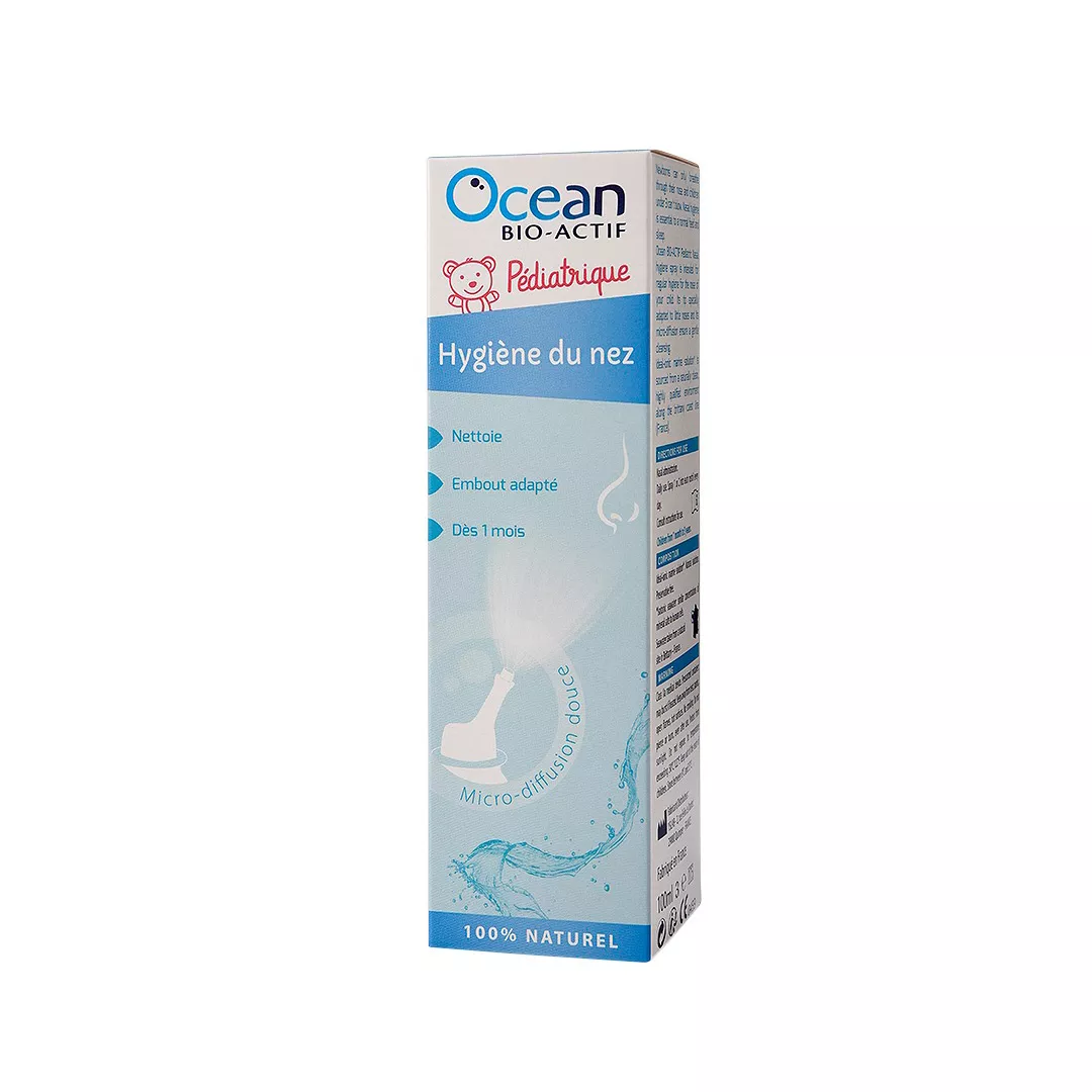 Ocean BIO-ACTIF Pediatric lgiena nazala pentru copii, 100 ml, Yslab, [],farmaciabajan.ro