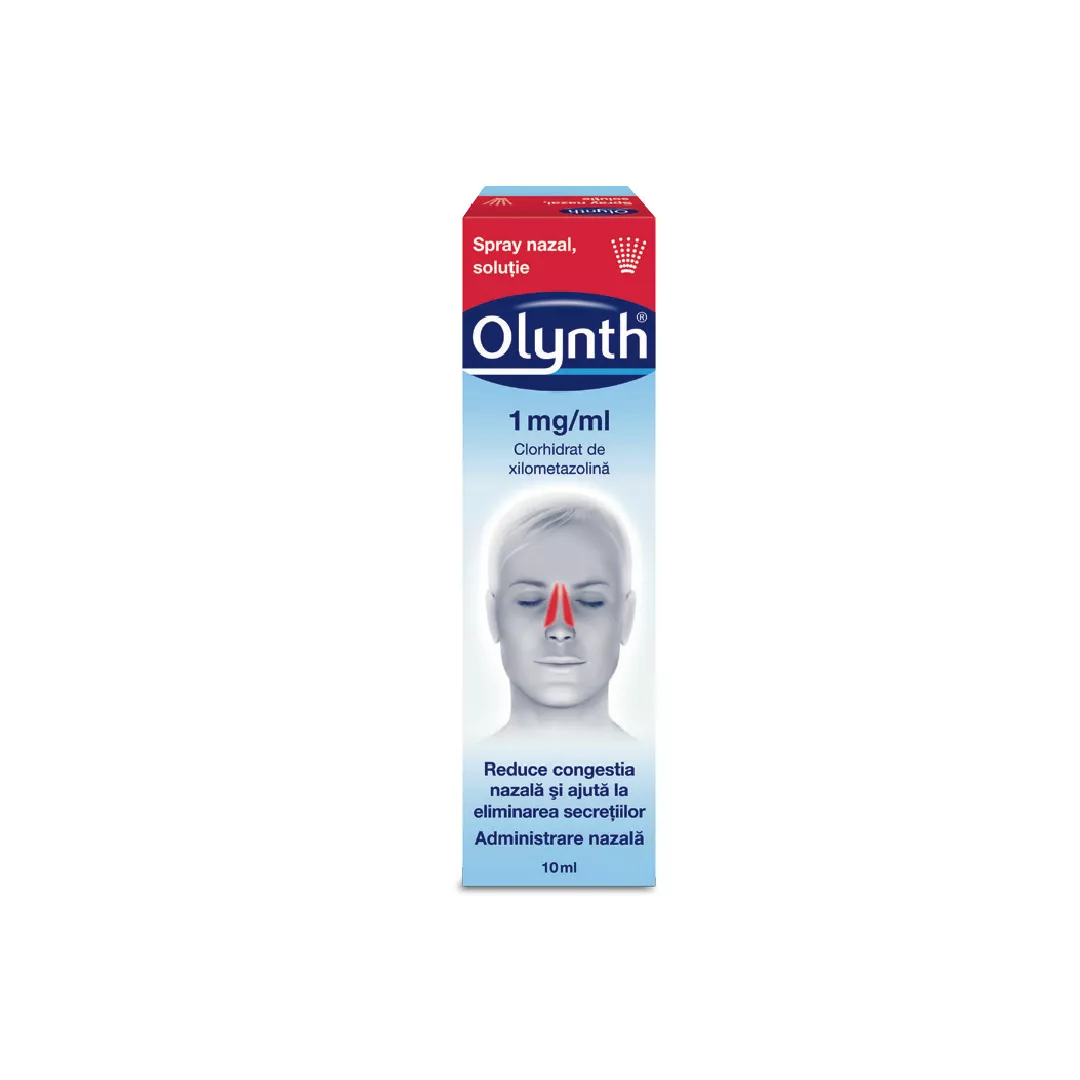 Spray nazal solutie, Olynth 1 mg, 10 ml, Johnson & Johnson, [],https:farmaciabajan.ro