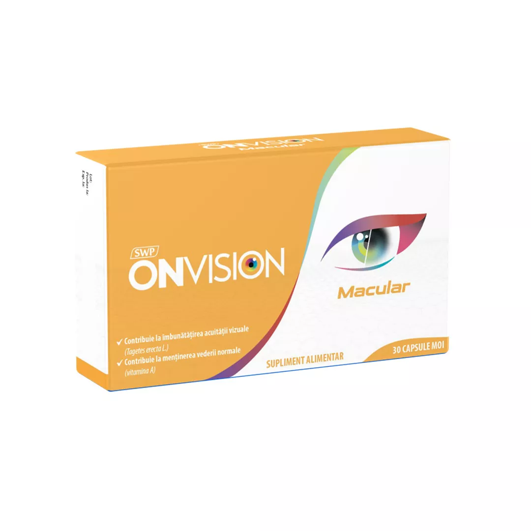 Onvision Macular, 30 capsule, Sun Wave Pharma, [],farmaciabajan.ro