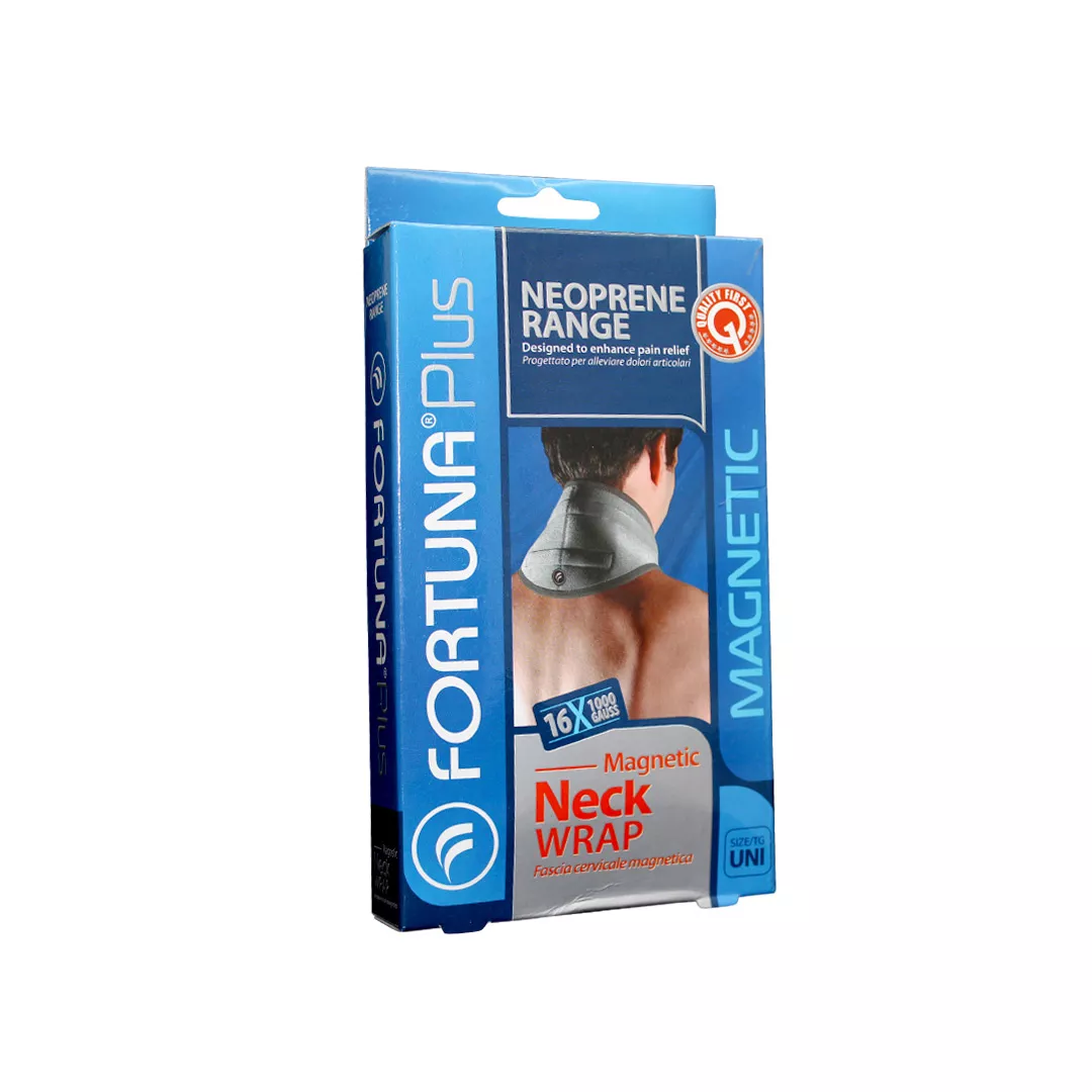 Orteza/Guler cervical din neopren cu magneti, INT-050/UNI, [],farmaciabajan.ro