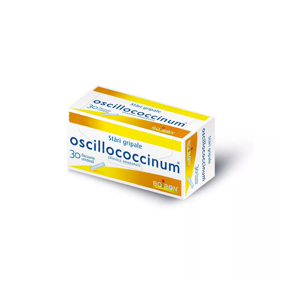 Oscillococcinum stari gripale, 30 unidoze, Boiron, [],https:farmaciabajan.ro