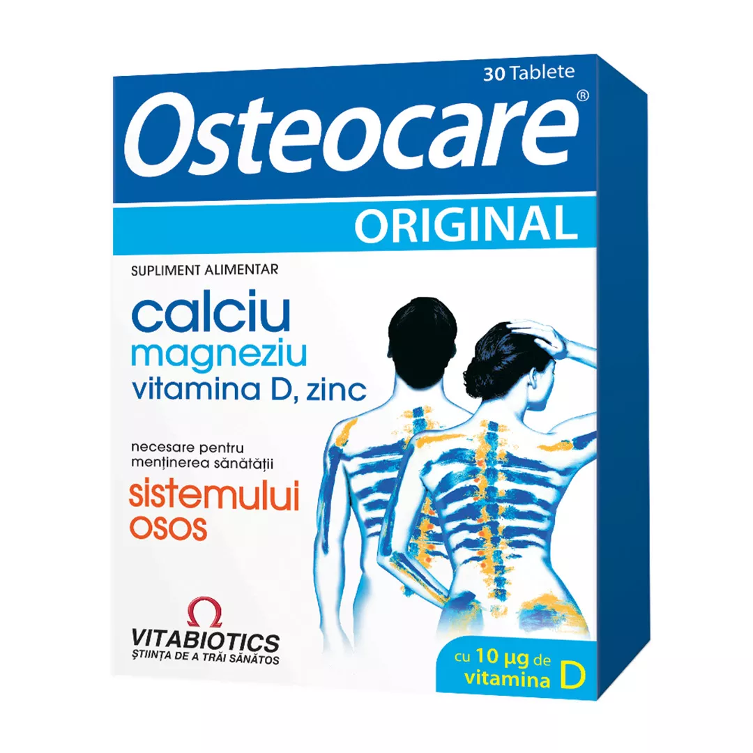 Osteocare Original, 30 comprimate, Vitabiotics, [],farmaciabajan.ro