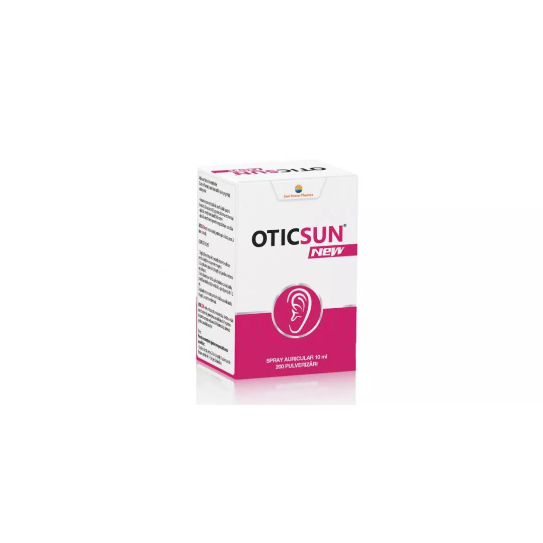 Oticsun spray auricular, 10 ml, Sun Wave Pharma, [],https:farmaciabajan.ro