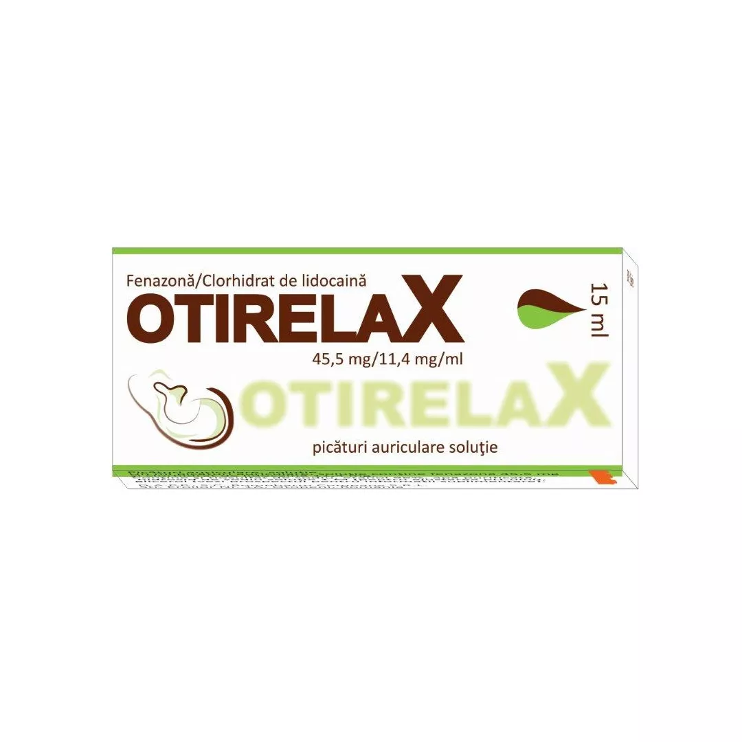 Otirelax picaturi auriculare solutie, 15 ml, Rompharm, [],farmaciabajan.ro