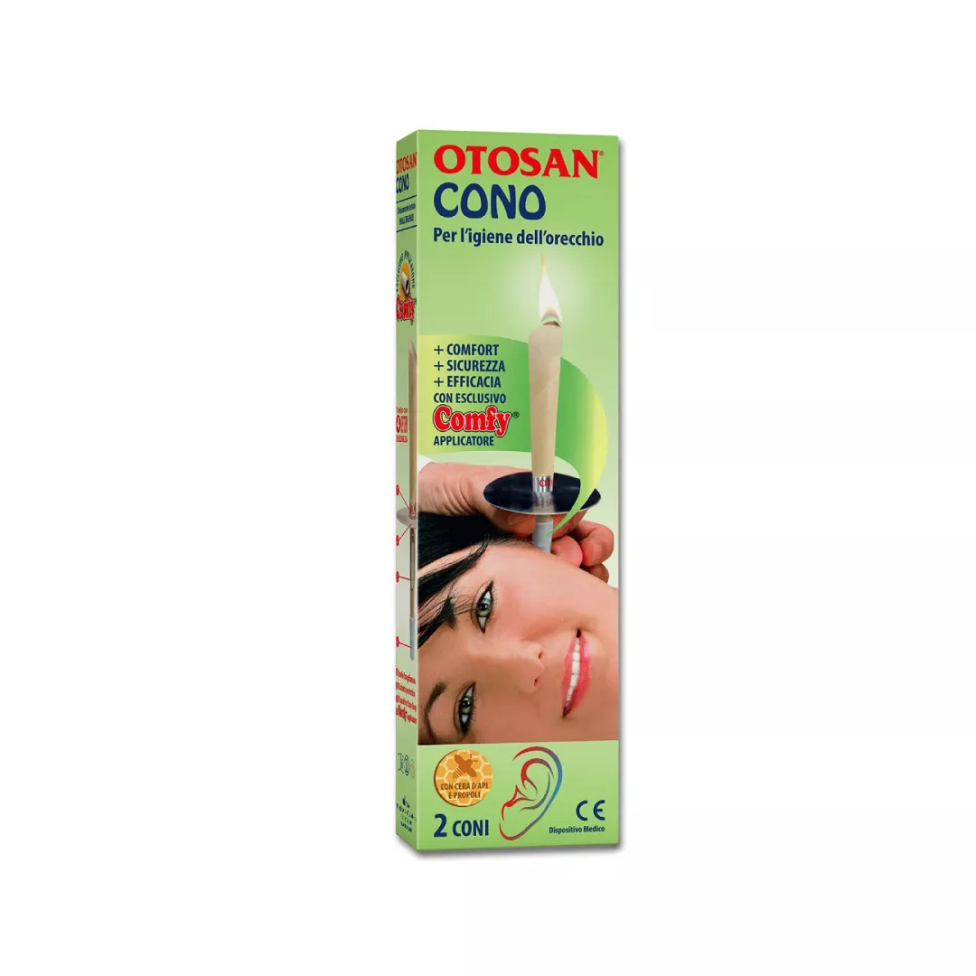Conuri curatare urechi, 2 conuri, Otosan, [],farmaciabajan.ro