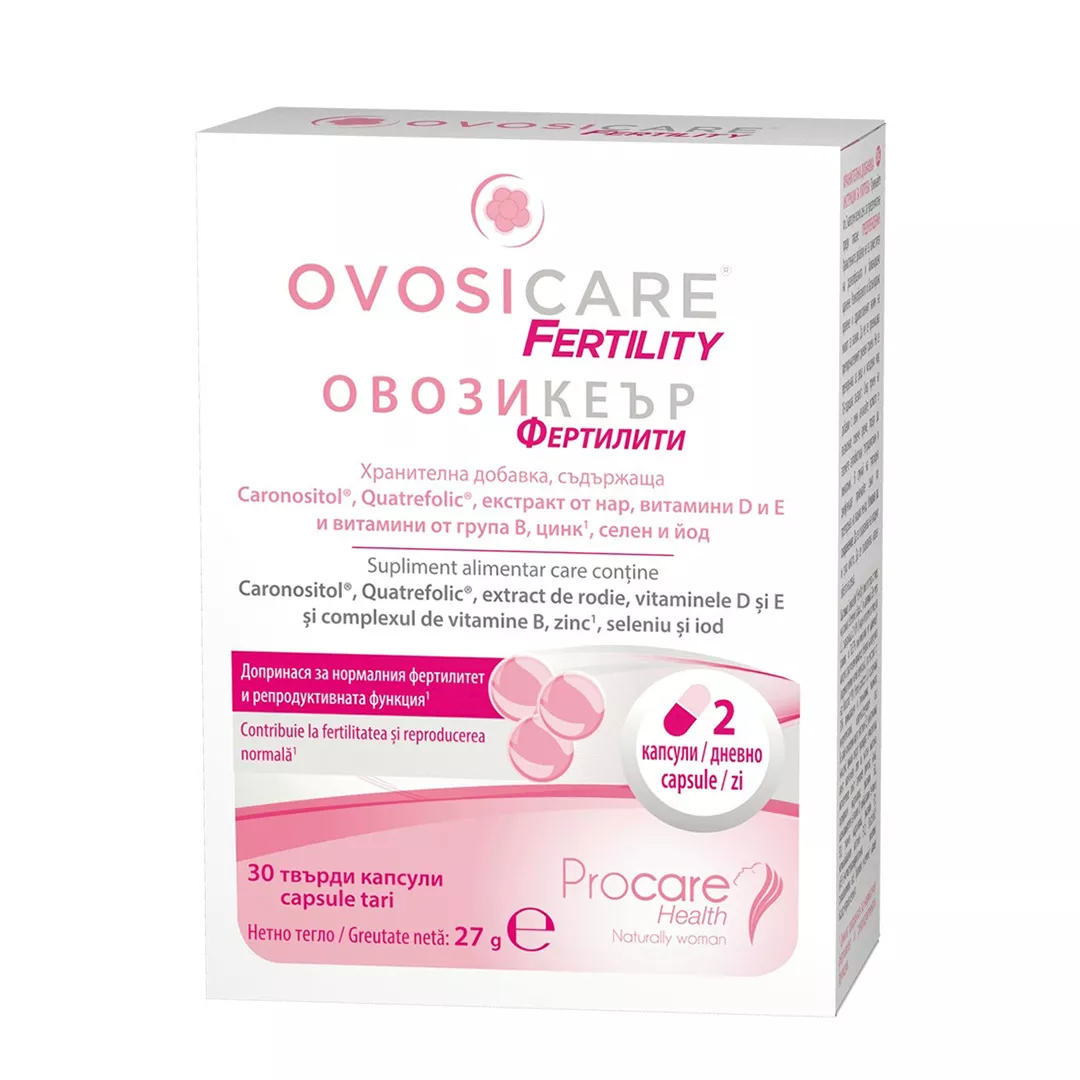 Ovosicare Fertility, 30 capsule, Gedeon Richter, [],farmaciabajan.ro