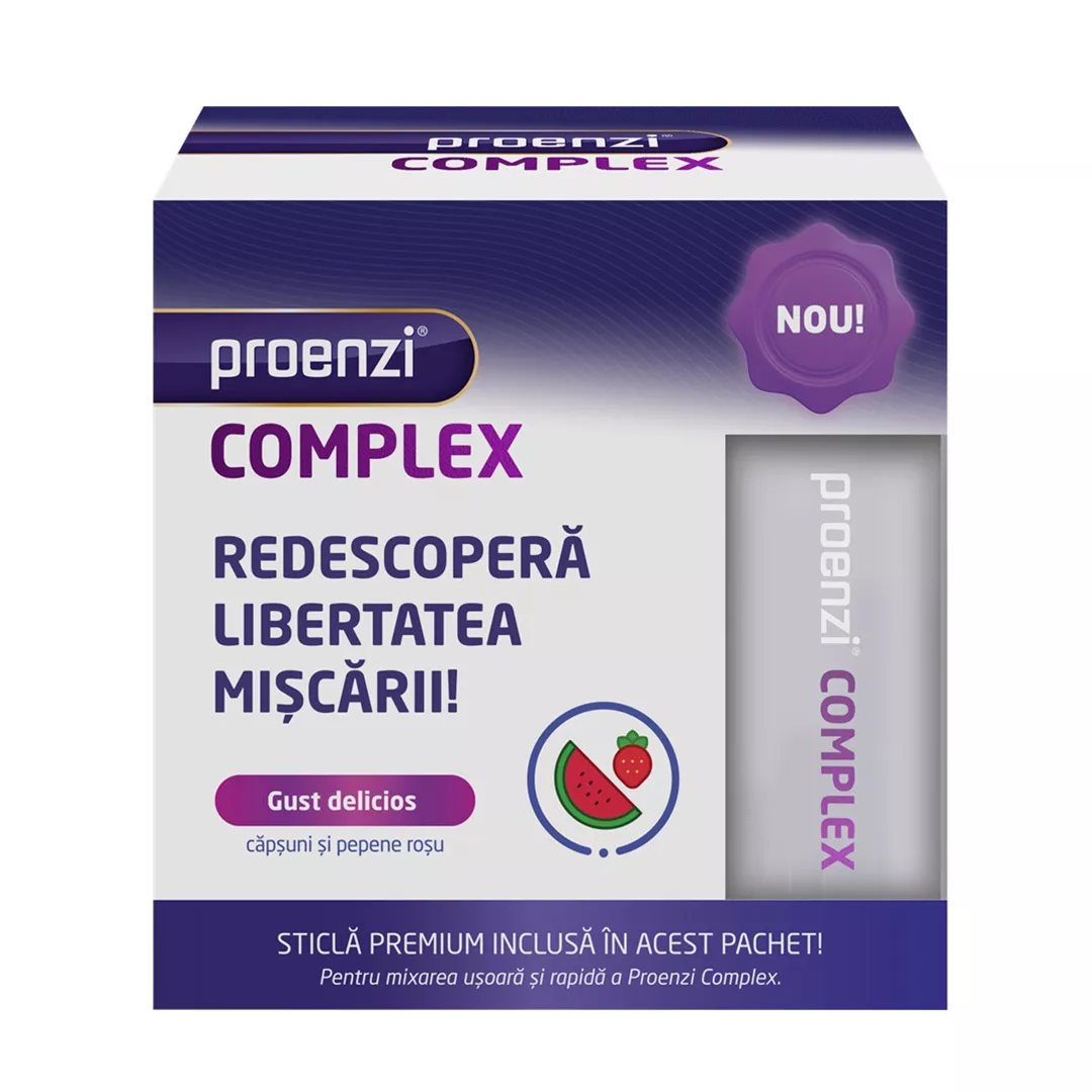 Pachet - Proenzi Complex, 30 plicuri + sticla, Walmark, [],farmaciabajan.ro