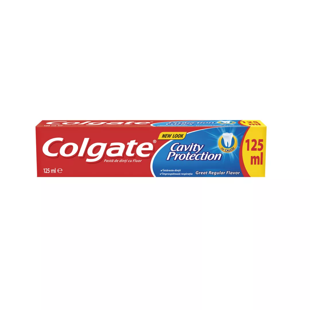 Pasta de dinti Colgate Cavity Protection Great Rregular Flavor, 125 ml, [],farmaciabajan.ro