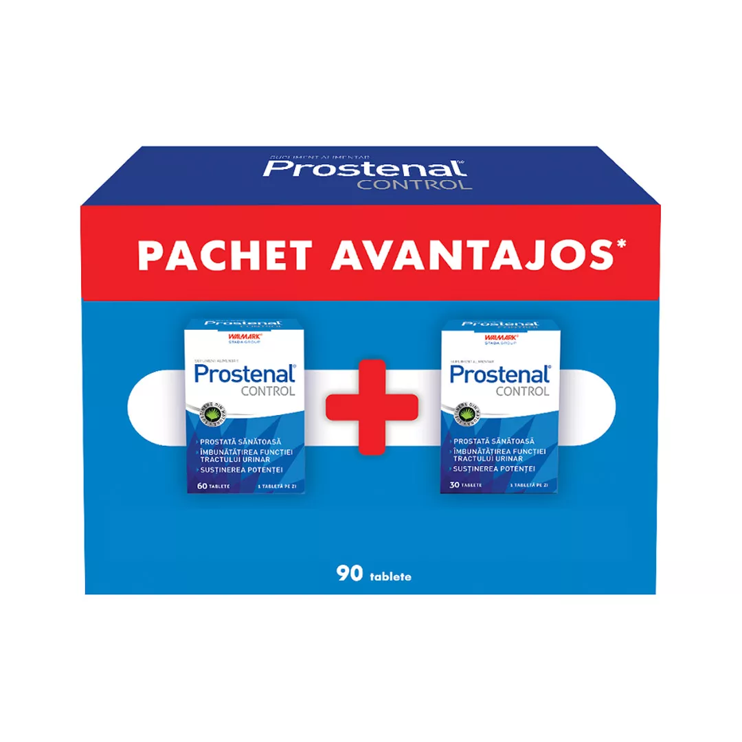 Pachet Prostenal Control, 60 + 30 tablete, Walmark, [],https:farmaciabajan.ro