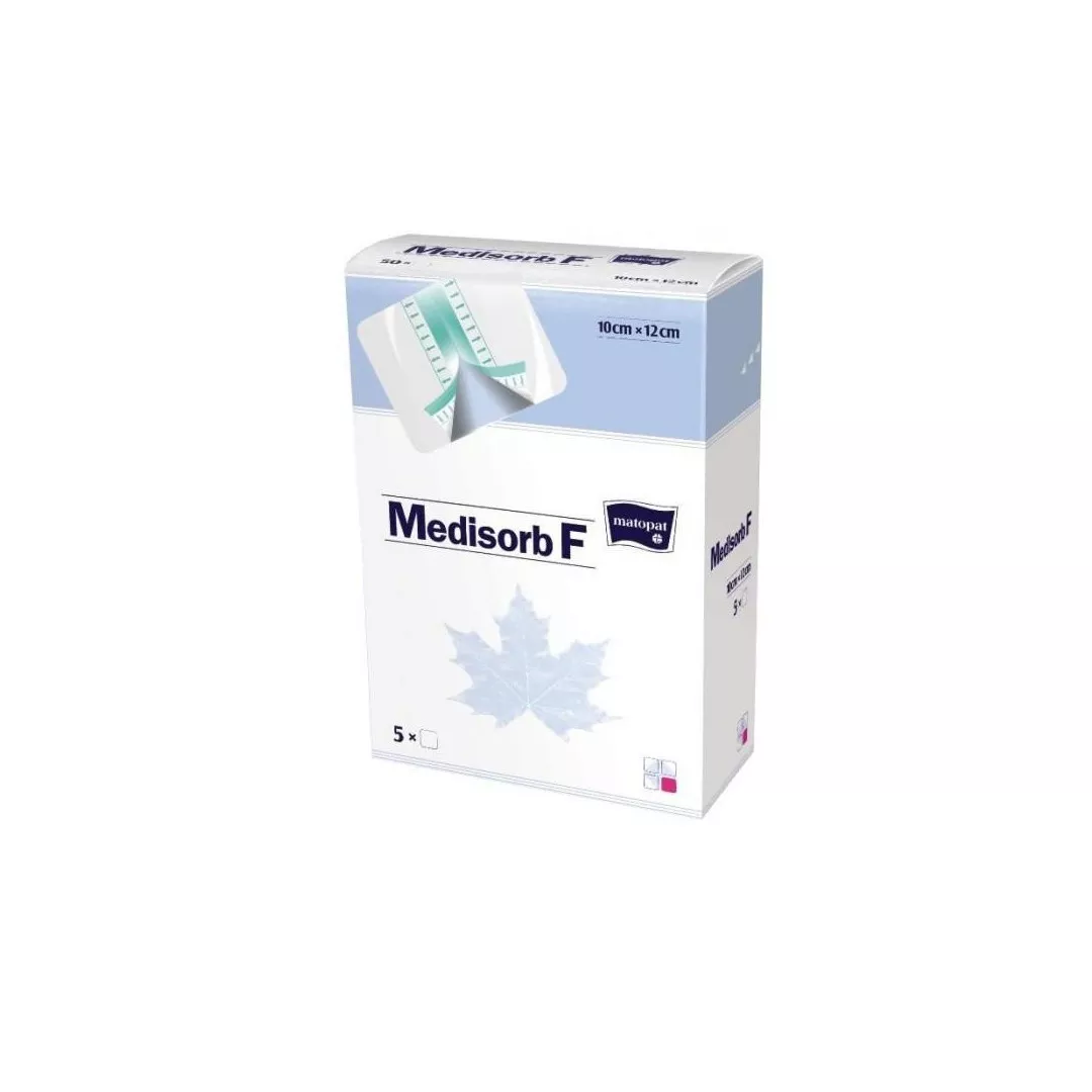 Pansament steril transparent Medisorb F, 10 x 12cm, 5 bucati, Matopat, [],farmaciabajan.ro