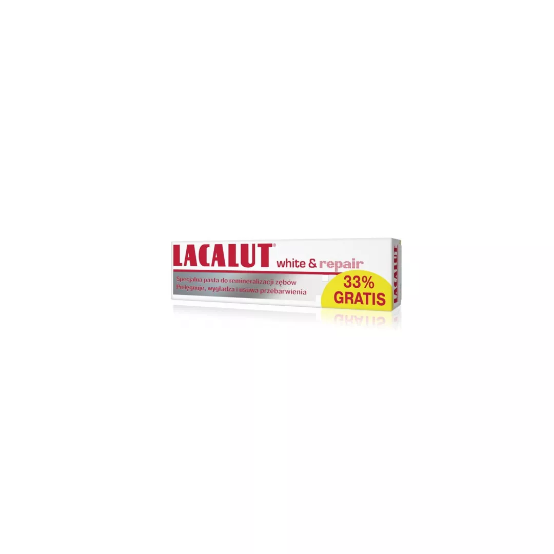 Pasta de dinti Lacalut white & repair, 75 ml + 33% Cadou, [],farmaciabajan.ro