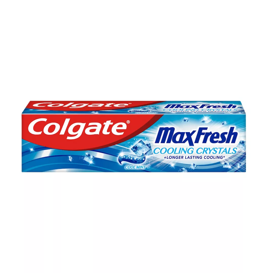 Pasta de dinti Max Fresh Cooling Crystals, 75 ml, Colgate, [],farmaciabajan.ro