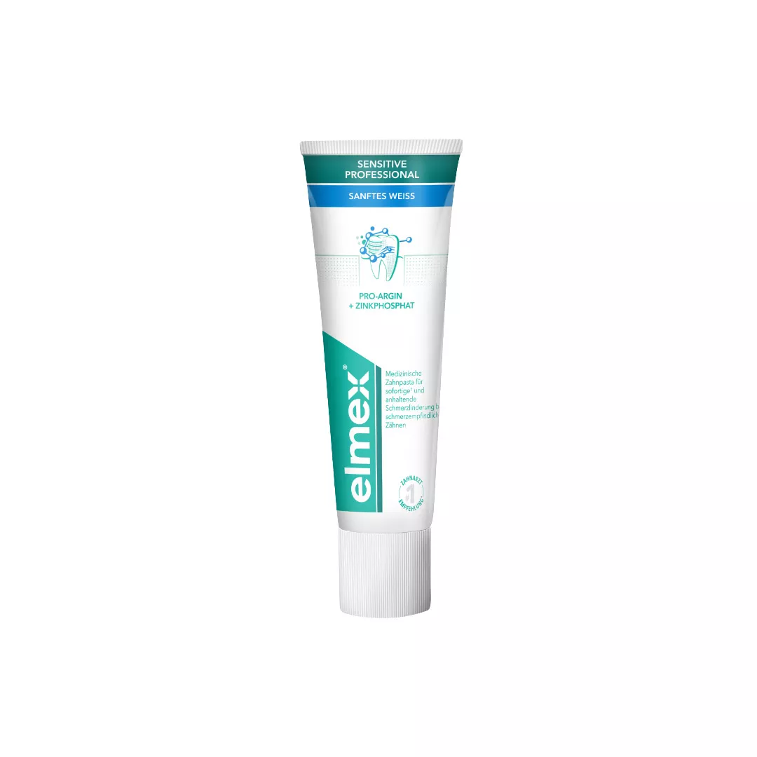 Pasta de dinti Sensitive Professional Gentle Whitening, 75 ml, Elmex, [],farmaciabajan.ro
