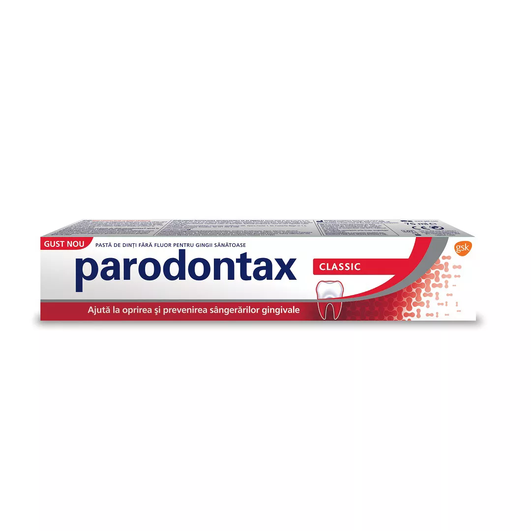 Pasta de dinti Classic Parodontax, 75 ml, Gsk, [],https:farmaciabajan.ro