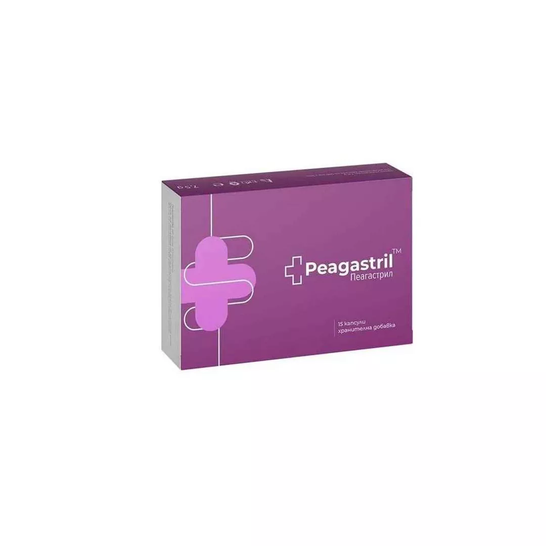 Peagastril, 15 capsule, Naturpharma, [],farmaciabajan.ro