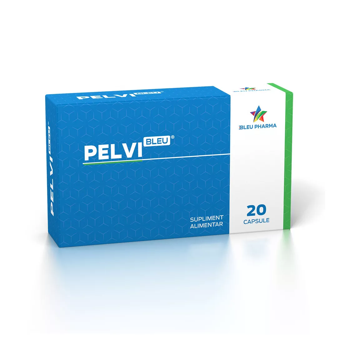 PelviBleu, 20 capsule, Bleu Pharma, [],https:farmaciabajan.ro