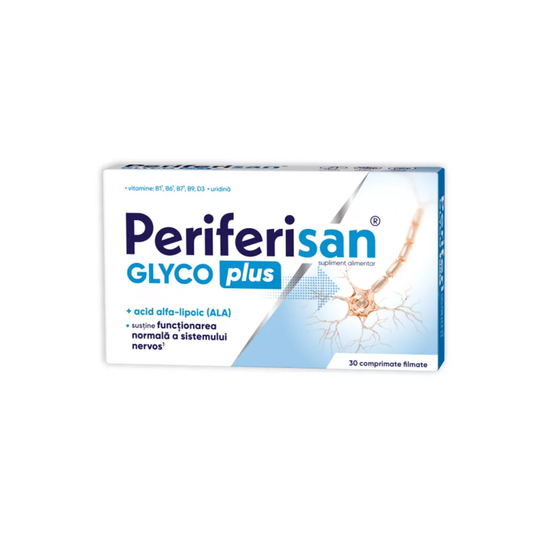 Periferisan Glyco Plus x 30 comprimate filmate, Zdrovit, [],farmaciabajan.ro