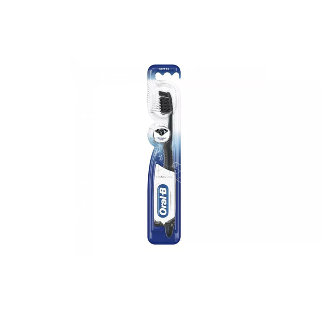 Periuta Charcoal 3D, Oral B, [],farmaciabajan.ro