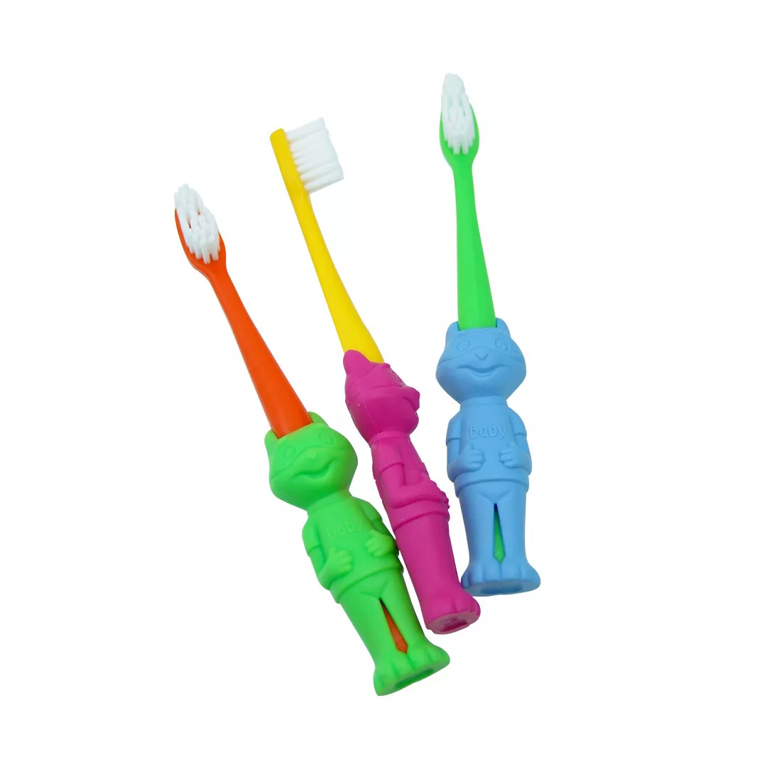 Periuta de dinti pentru copii, 0-2 ani, Soft, Elgydium Baby, [],farmaciabajan.ro