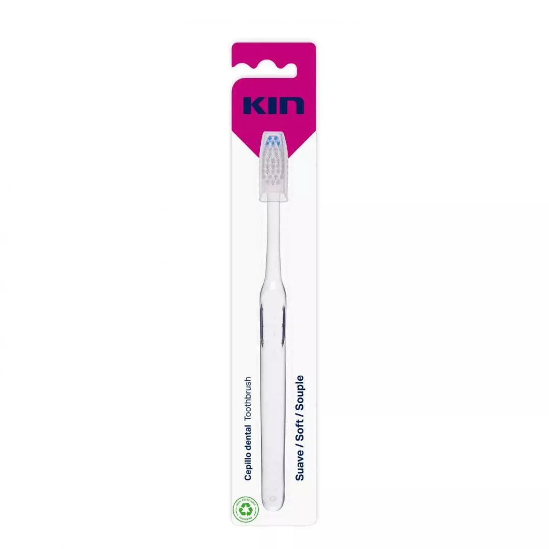 Periuta de dinti, Soft, incolora, Kin, [],farmaciabajan.ro
