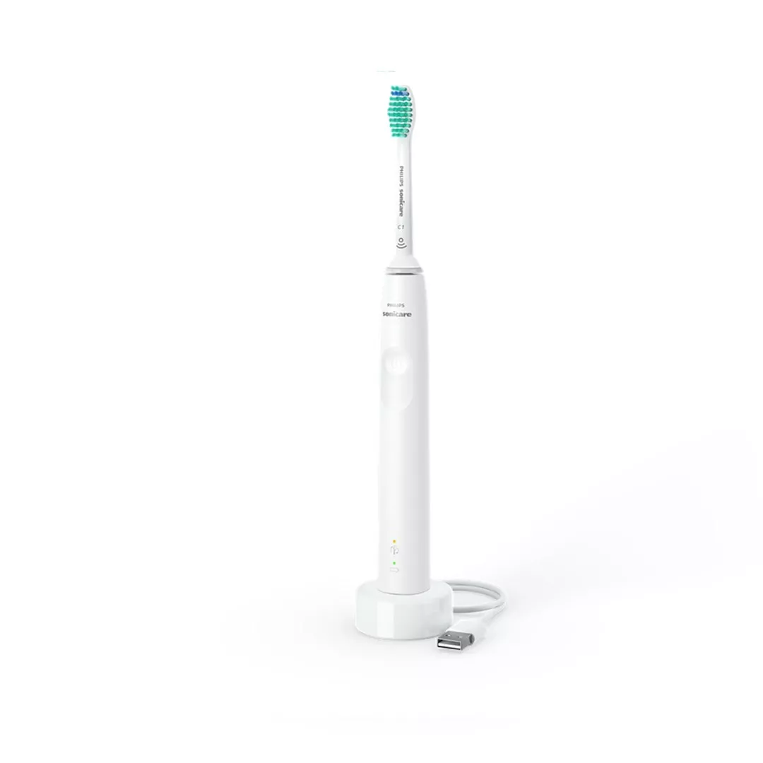 Periuta de dinti sonica electrica Sonicare 3100 series, alb, Philips, [],farmaciabajan.ro