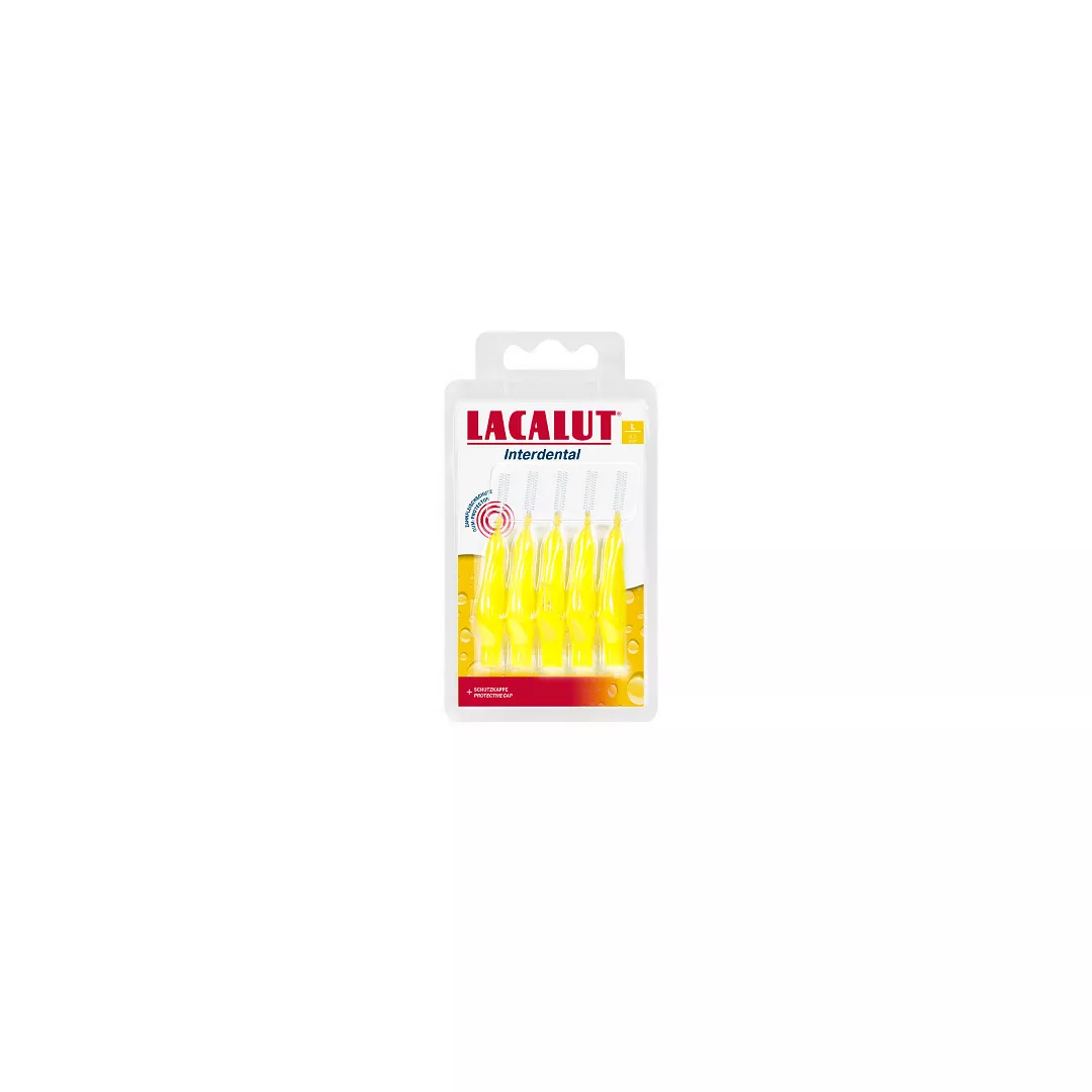 Periute interdentare L 4.00 mm Lacalut, 5 bucati, Theiss Naturwaren, [],farmaciabajan.ro