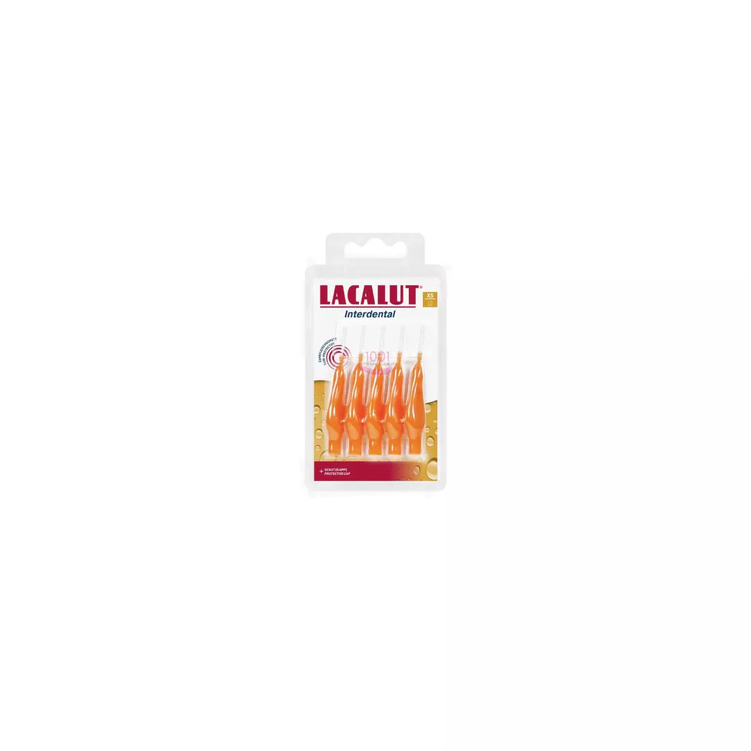 Periute interdentare marime XS, 2 mm, 5 bucati, Lacalut, [],farmaciabajan.ro