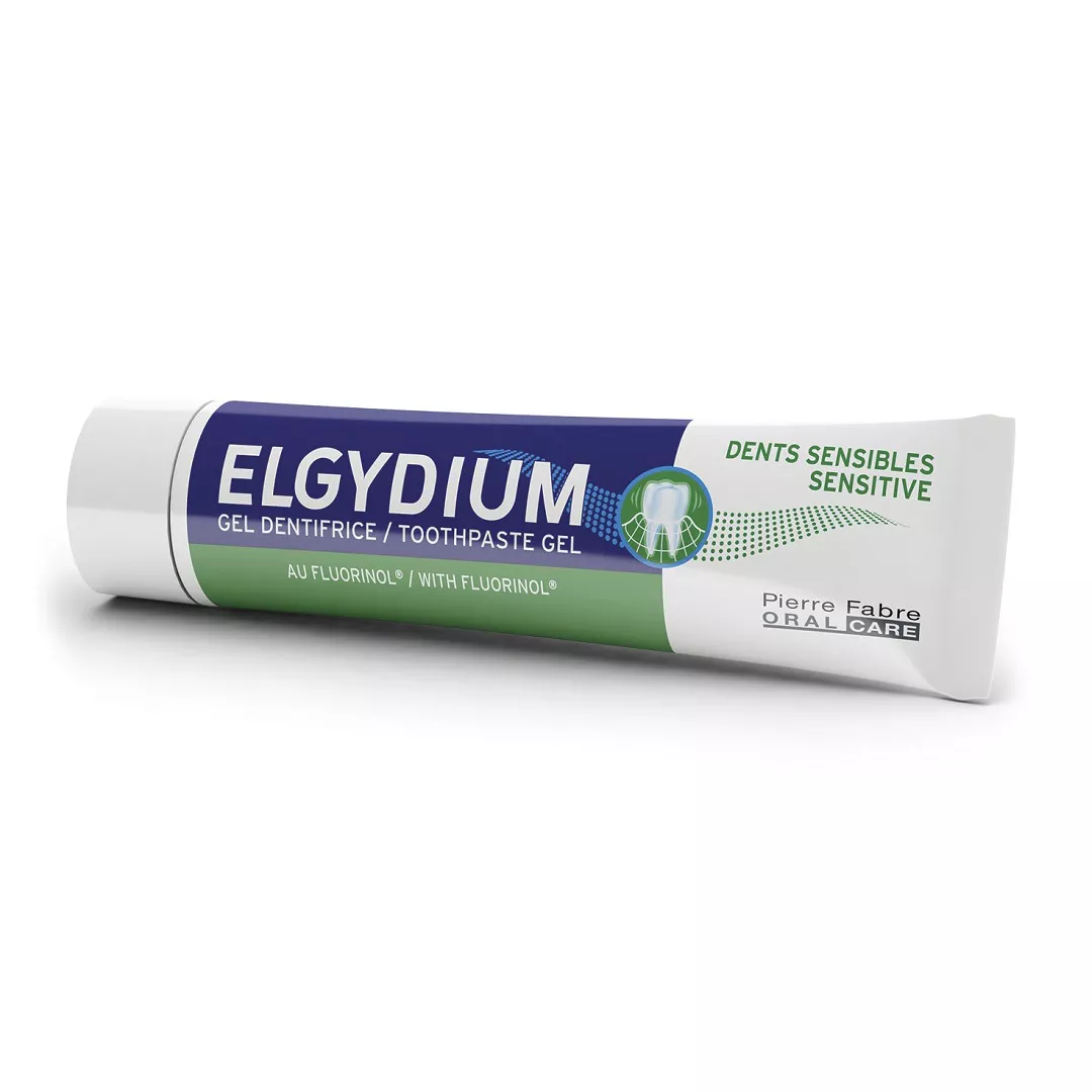 Pasta-gel pentru dinti sensibili, 75 ml, Elgydium, [],farmaciabajan.ro