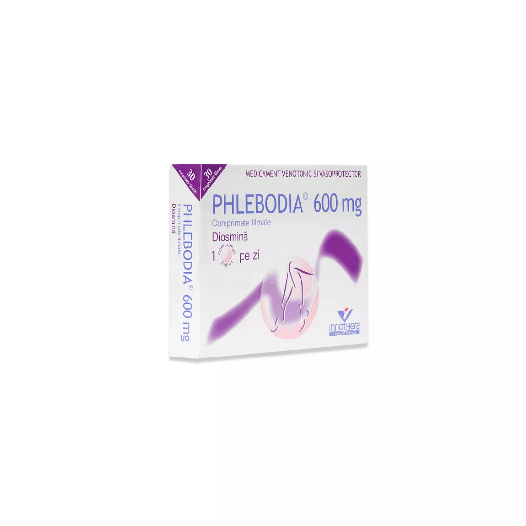Phlebodia 600 MG, 30 comprimate, Laboratoire Innotech International Sas, [],https:farmaciabajan.ro