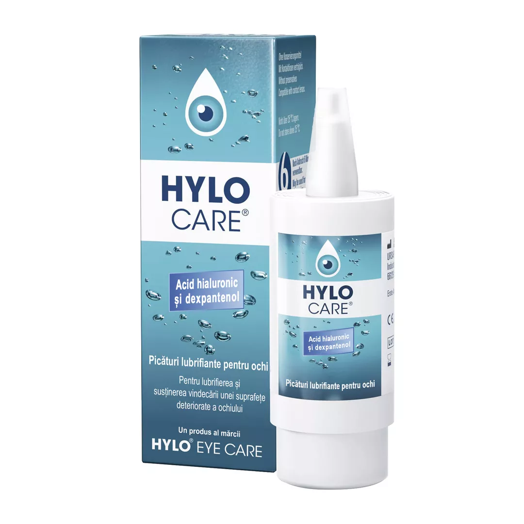 Picaturi Hylo Care, 10 ml, Ursapharm, [],farmaciabajan.ro