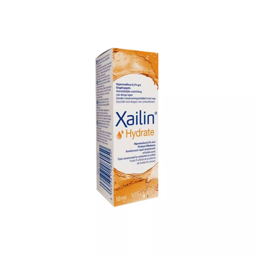 Picaturi oftalmice Xailin Hydrate, 10 ml, Visufarma, [],farmaciabajan.ro