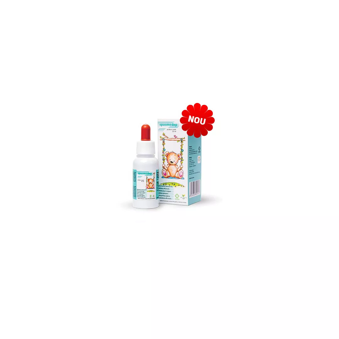 Picaturi orale Spasmodep, 30 ml, Dr. Phyto, [],farmaciabajan.ro
