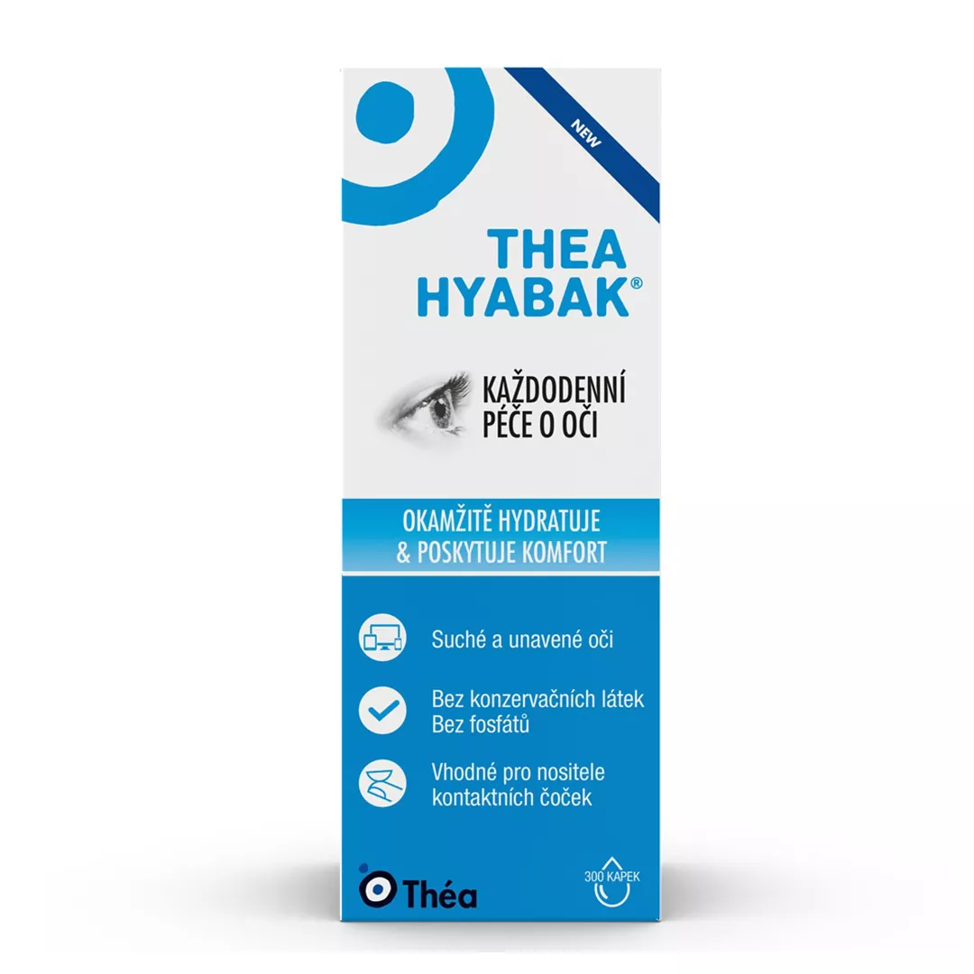 Picaturi oftalmice Thea Hyabak, 0.15%, 10 ml, Thea, [],farmaciabajan.ro