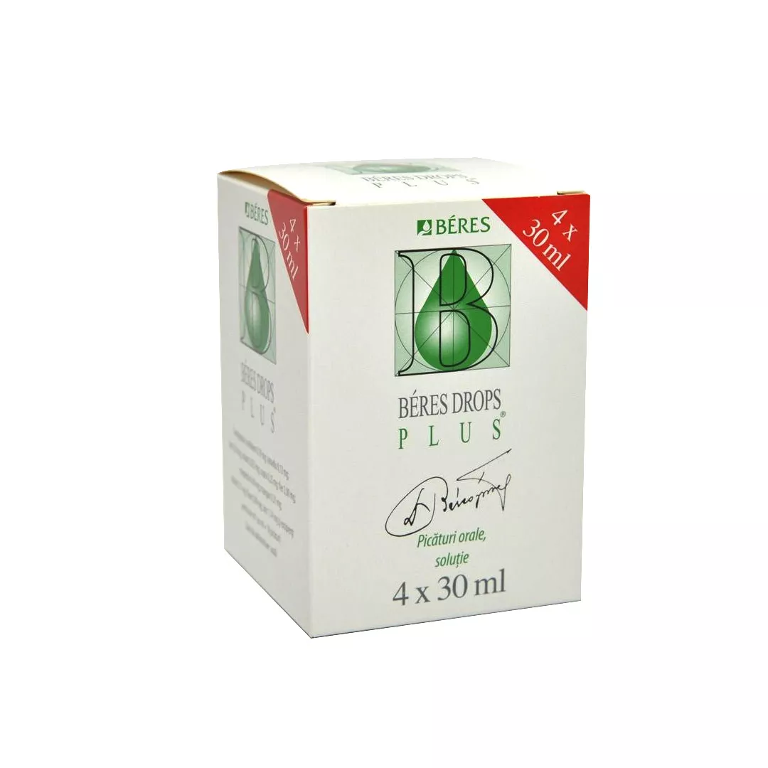  Picaturi Beres Drops Plus, 30 ml, Beres Pharmaceuticals Co, [],https:farmaciabajan.ro