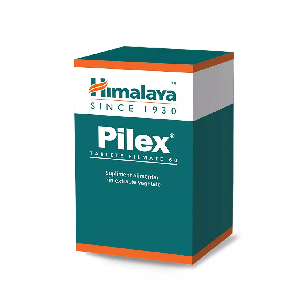 Pilex, 60 tablete, Himalaya, [],https:farmaciabajan.ro