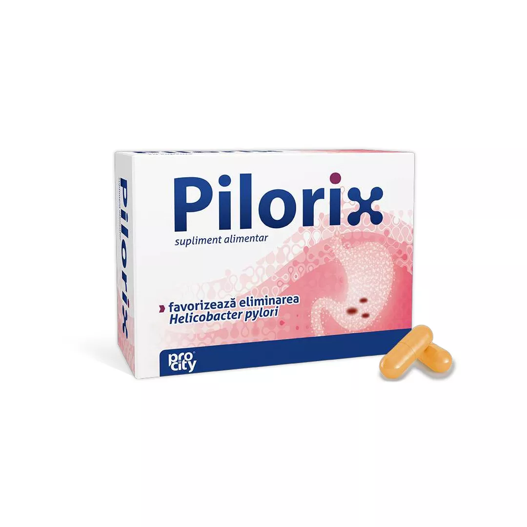 Pilorix, 30 capsule, Fiterman, [],https:farmaciabajan.ro