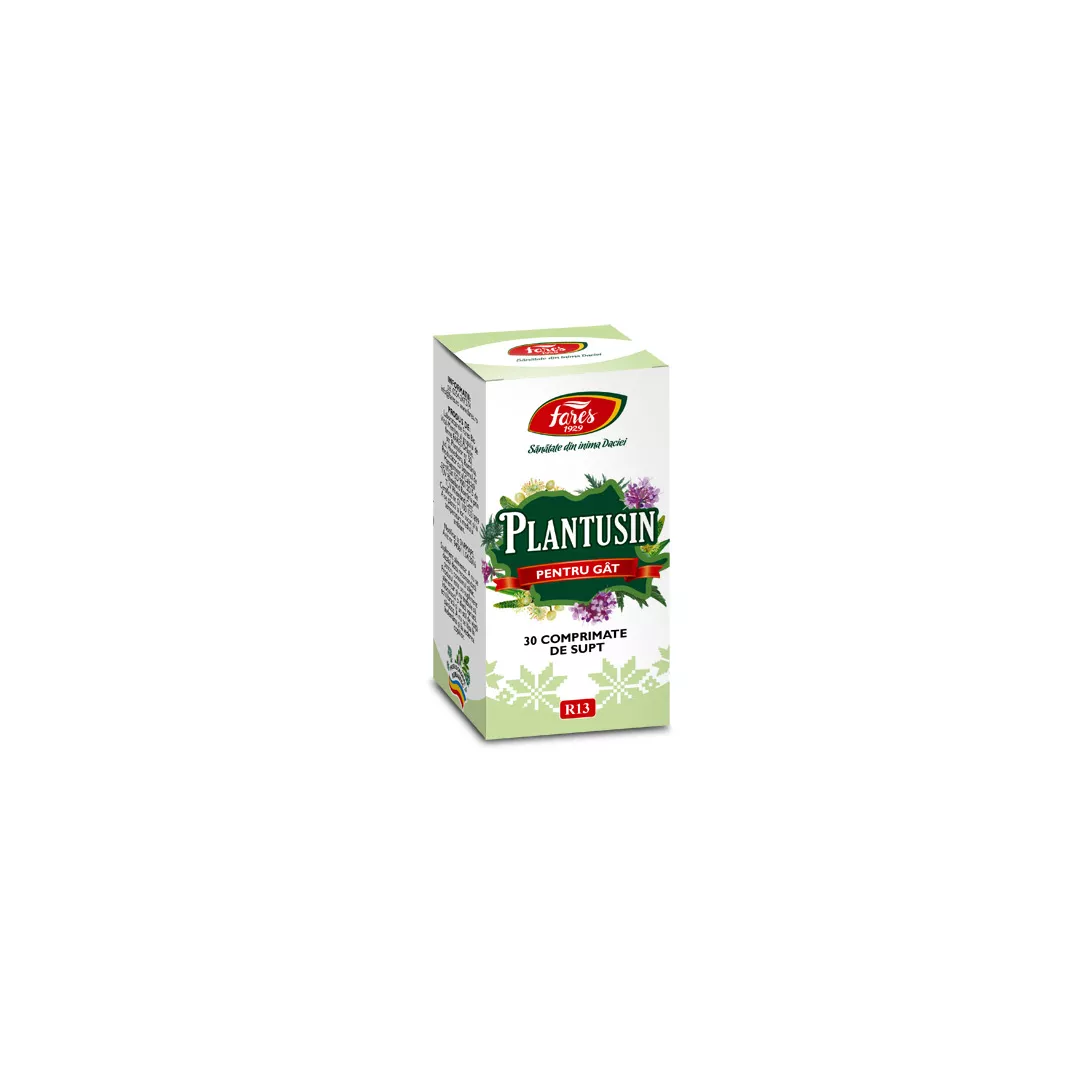 Plantusin, R13, 30 capsule, Fares, [],https:farmaciabajan.ro
