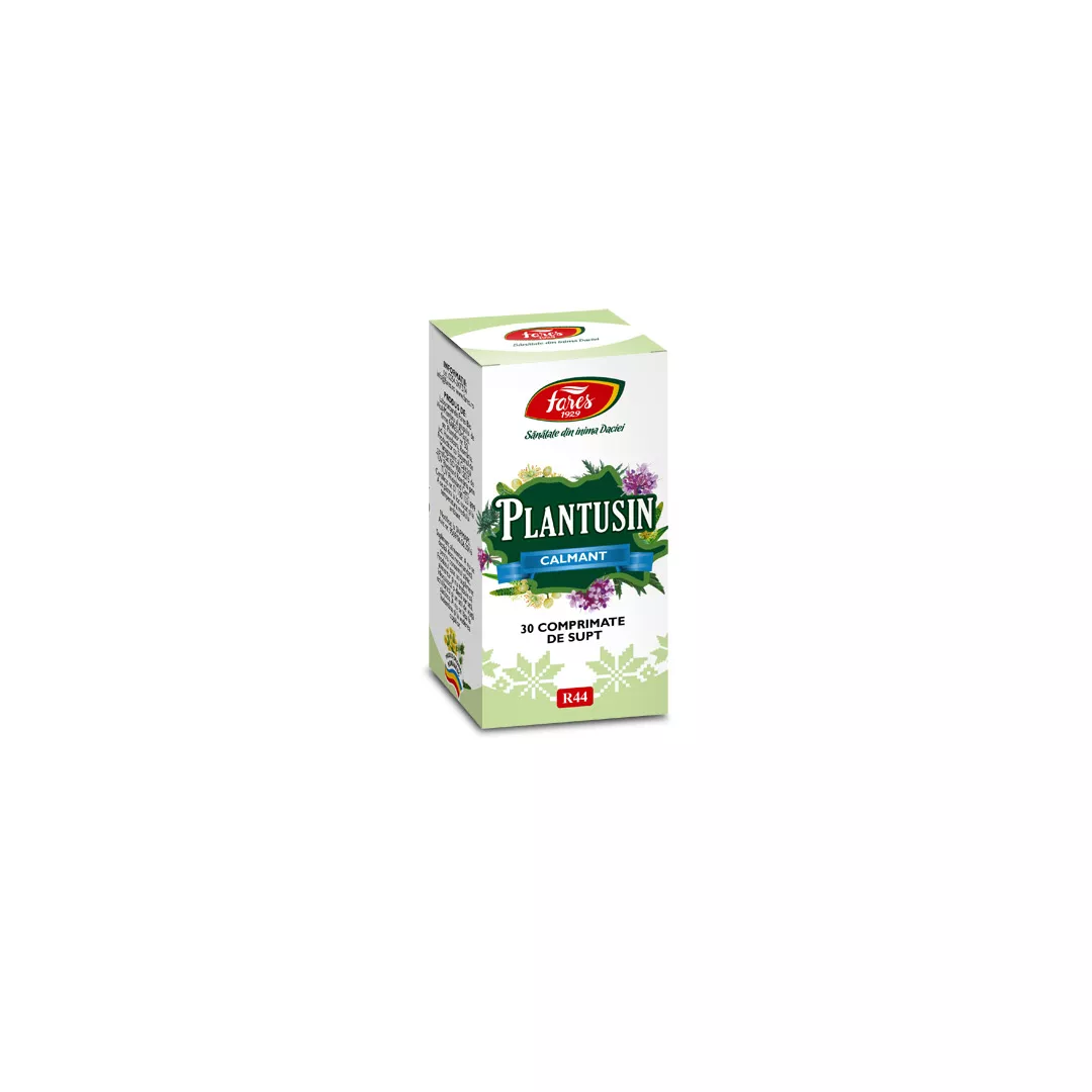 Plantusin, R44, 30 comprimate, Fares, [],farmaciabajan.ro